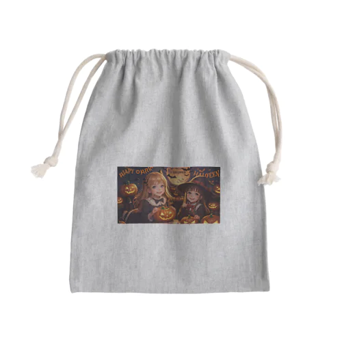 ハッピーハロウィン② Mini Drawstring Bag