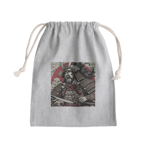 武将 Mini Drawstring Bag