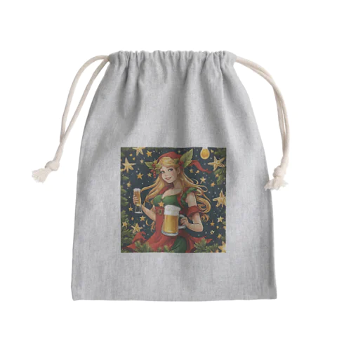 妖精さんと乾杯 Mini Drawstring Bag