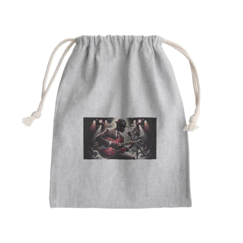 blues Mini Drawstring Bag