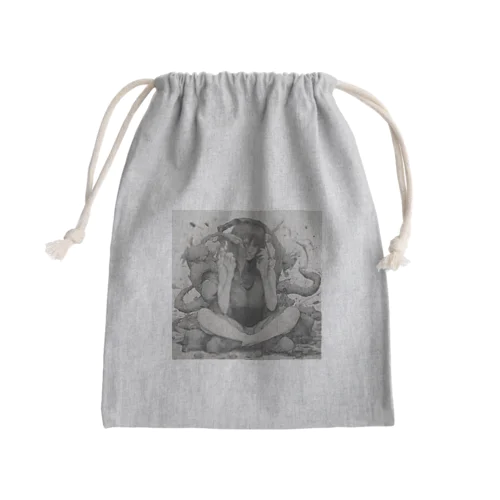 無能、無気力、敗北 Mini Drawstring Bag