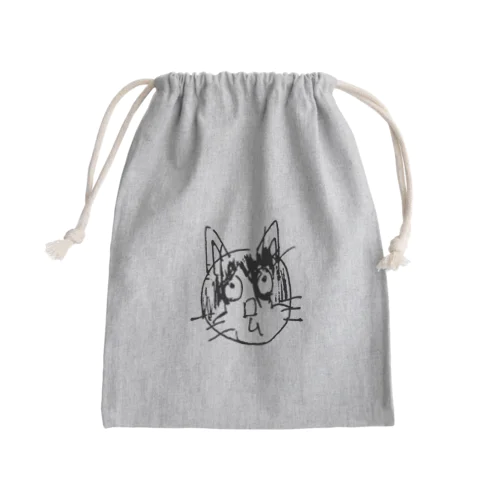 イラストロムー Mini Drawstring Bag