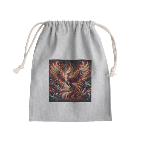 火の鳥 Mini Drawstring Bag