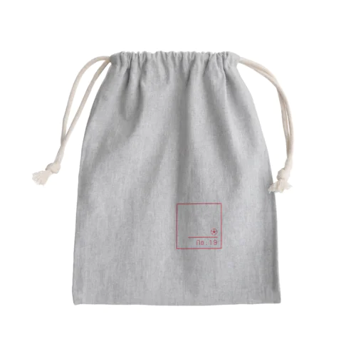 No.19 Mini Drawstring Bag