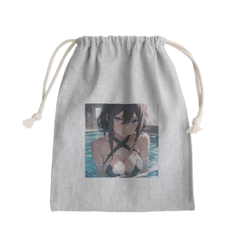 セクシー水着のお姉さん1 Mini Drawstring Bag