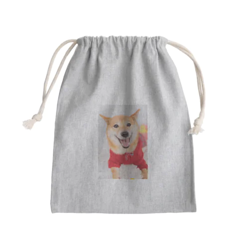 柴犬　スマイル001 Mini Drawstring Bag