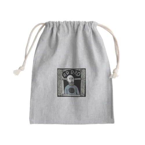 変なおじさん Mini Drawstring Bag