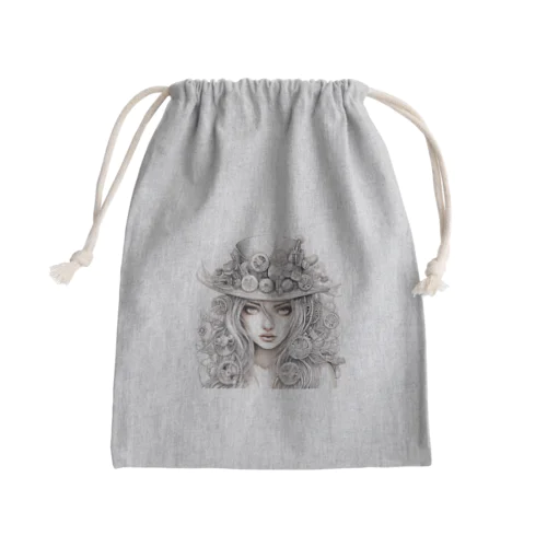 パンクな美少女７ Mini Drawstring Bag