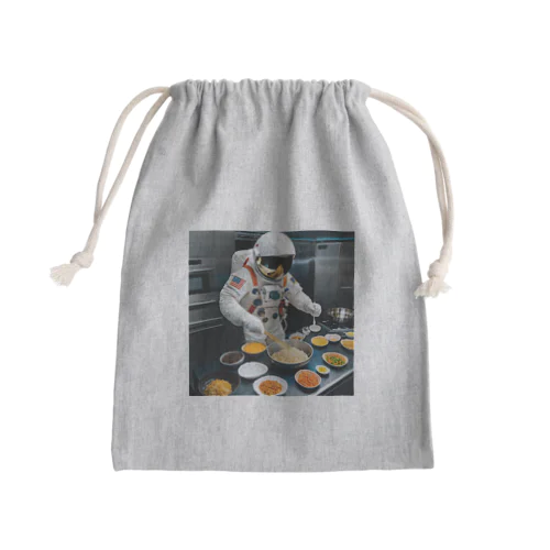 スペースクッキング炒飯編 Mini Drawstring Bag