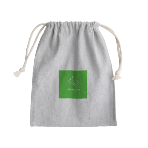 RABBIT LINE4 Mini Drawstring Bag