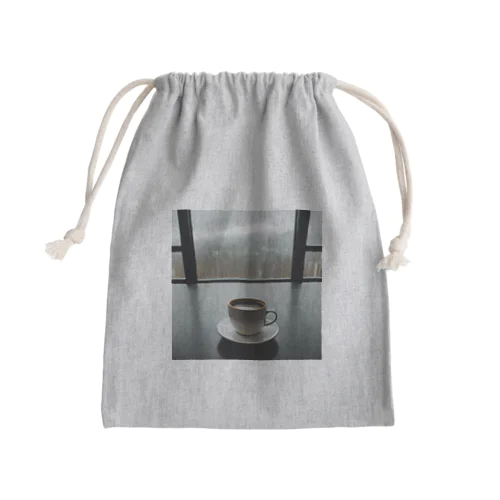 coffee Time Mini Drawstring Bag