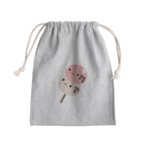 みたらし団子のふたたまちゃん Mini Drawstring Bag