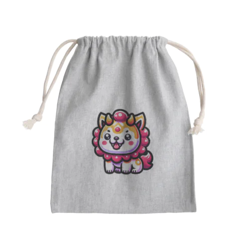 ゆるかわシーサー Mini Drawstring Bag