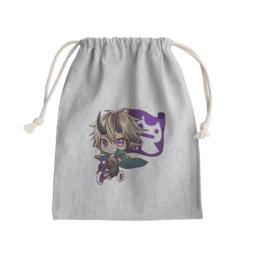 ロキロキ団三輪車アバ雷炎ちゃん Mini Drawstring Bag