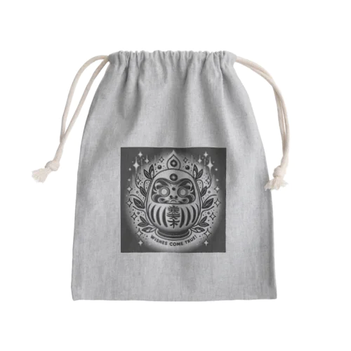 必勝達磨じゃ！ Mini Drawstring Bag