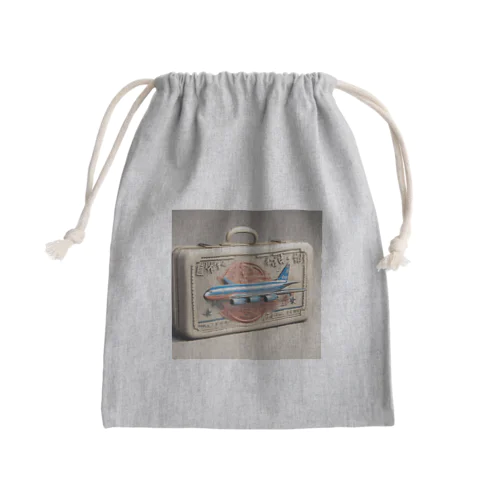 旅行気分 Mini Drawstring Bag