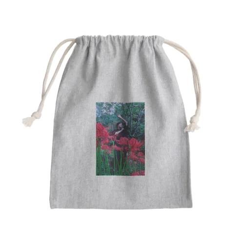 彼岸花 Mini Drawstring Bag