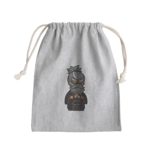 岩爺（がんじい） Mini Drawstring Bag