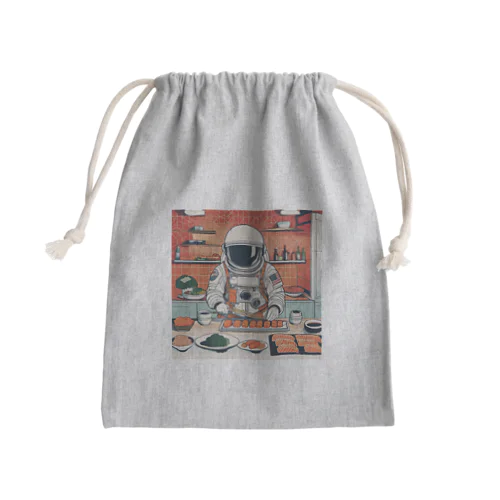 スペースクッキング 寿司編 Mini Drawstring Bag