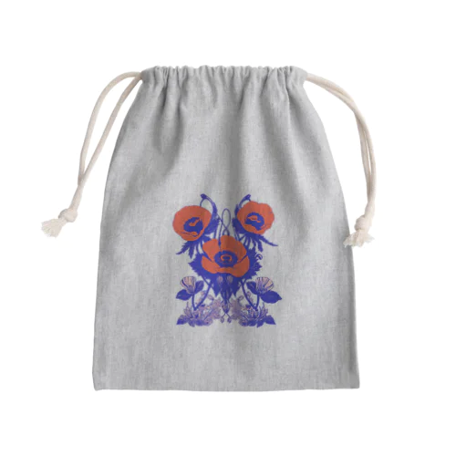 magic flower Mini Drawstring Bag
