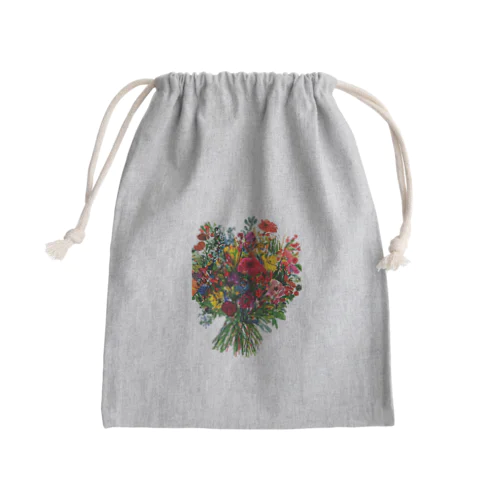 花束とまごころ Mini Drawstring Bag