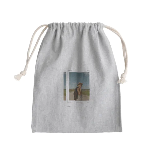 ポラロイド写真 Mini Drawstring Bag