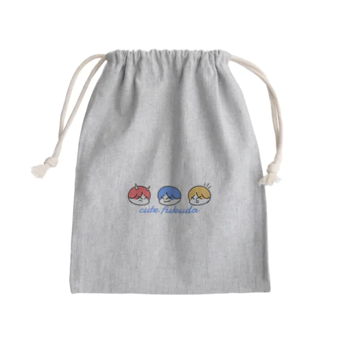 トリプルキュー Mini Drawstring Bag