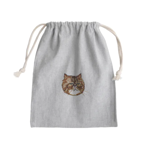 ぽんさん Mini Drawstring Bag