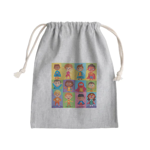 ユニークな特徴や能力子供たち Mini Drawstring Bag