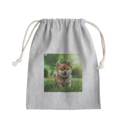 【柴犬】フォトリアル Mini Drawstring Bag