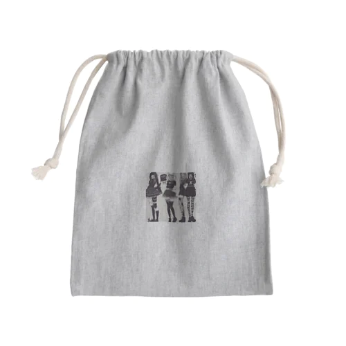 キモ＆キュート Mini Drawstring Bag