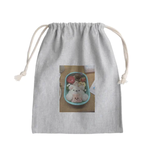 隅っこのキャラ弁 Mini Drawstring Bag