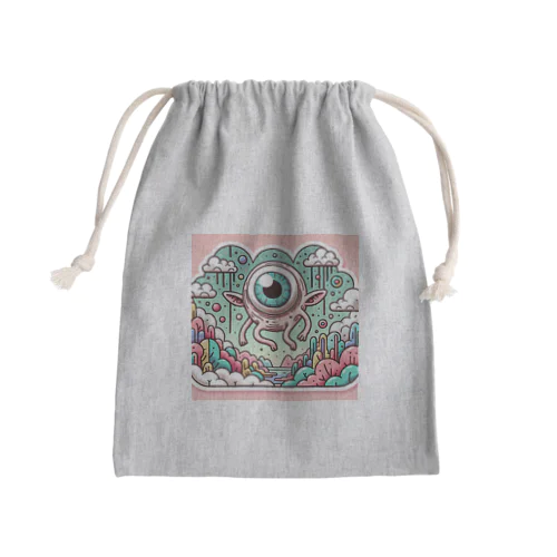 メルヘン怪物i【個性的】【カラフル】 Mini Drawstring Bag