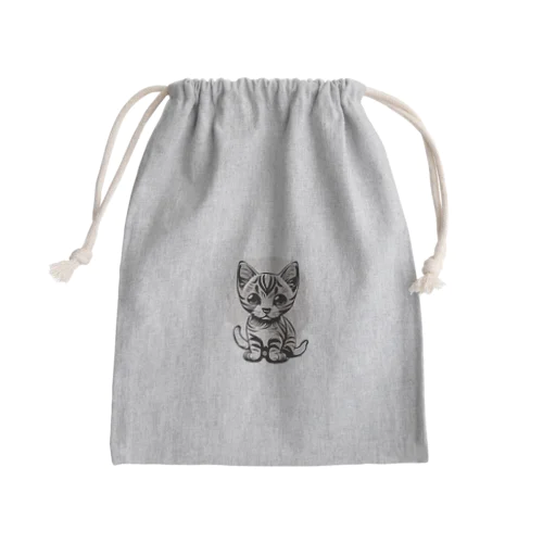 ショートヘア・スウィーティーズ Mini Drawstring Bag