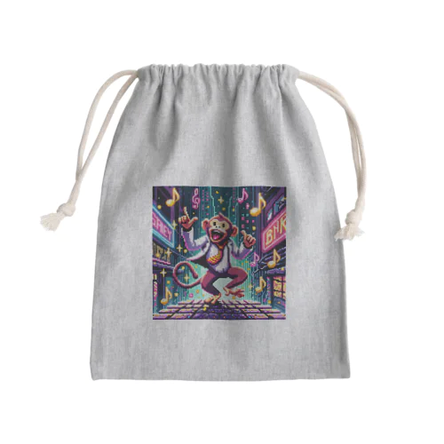 アンダーグラウンドモンキービート Mini Drawstring Bag