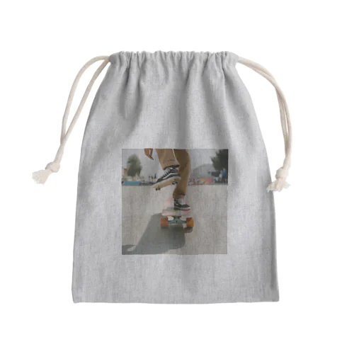 ストリートスケボー Mini Drawstring Bag