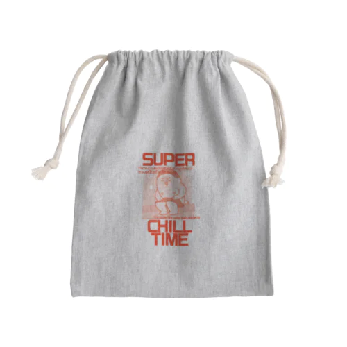 SUPERCHILLTIME Mini Drawstring Bag