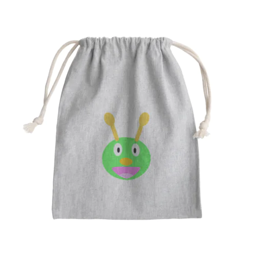 ワーミーと豆の木マッチ３グッズ　(Warmmy & the BeansNumber Merchandise) Mini Drawstring Bag