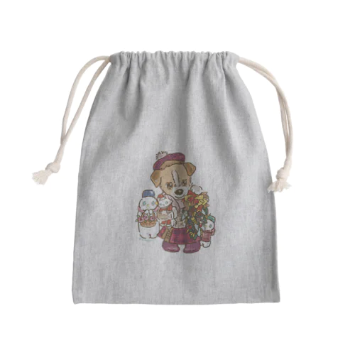 ハニーちゃん　クリスマスツアー Mini Drawstring Bag