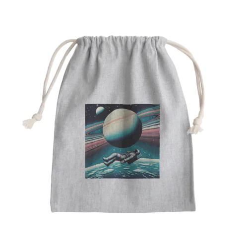 浮遊の自由 Mini Drawstring Bag