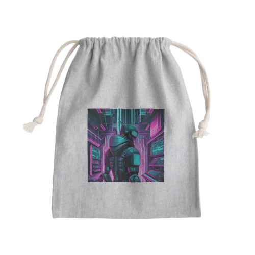 サイバーパンク Mini Drawstring Bag