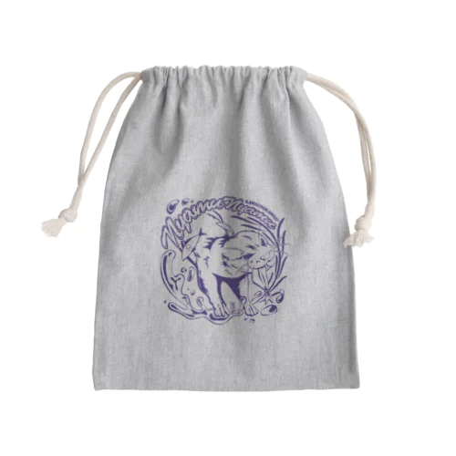 𝙎𝙩𝙧𝙚𝙚𝙩 𝙆𝙖𝙬𝙖𝙪𝙨𝙤 - 𝙎𝙥𝙡𝙖𝙨𝙝 - Mini Drawstring Bag