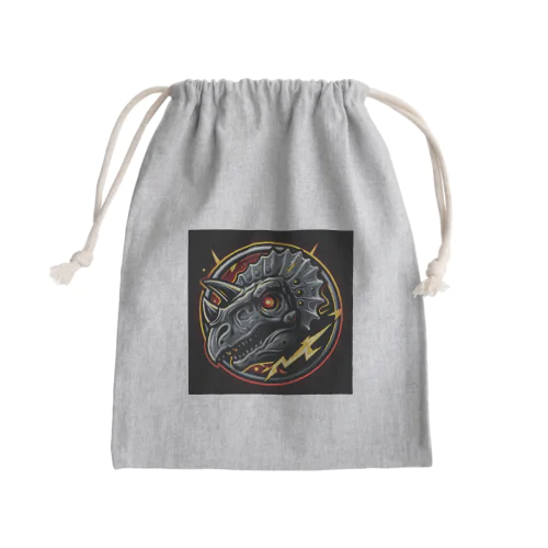 トリケラトプス・メタルロード Mini Drawstring Bag