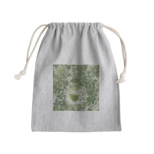 グリーンティーのアート　green tea art Mini Drawstring Bag