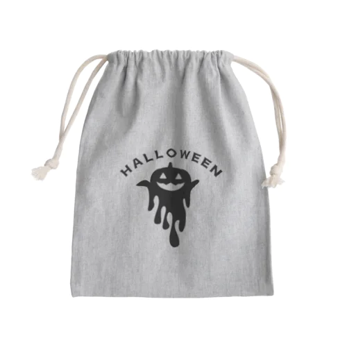 ハロウインシルエット Mini Drawstring Bag