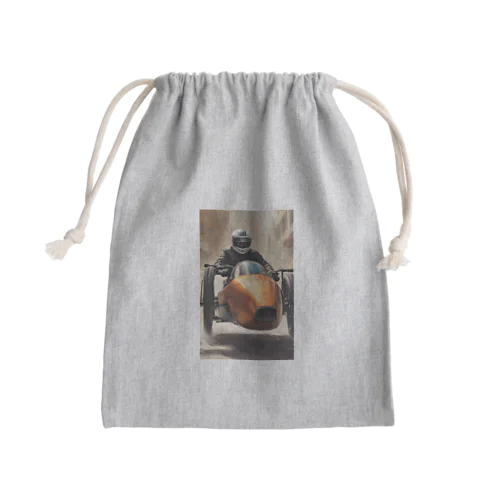 サイドカー自走 Mini Drawstring Bag