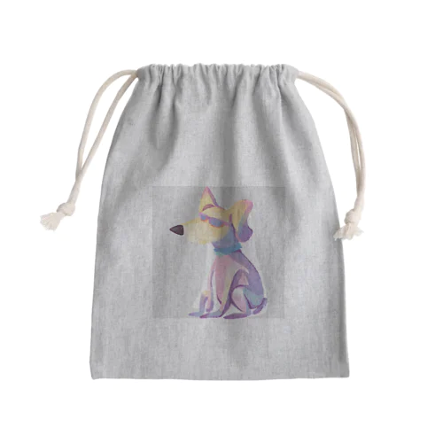 かっこいい犬のグッズ Mini Drawstring Bag