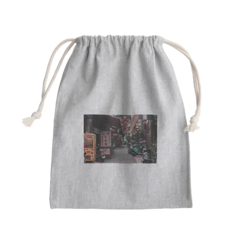 台湾の街並み Mini Drawstring Bag