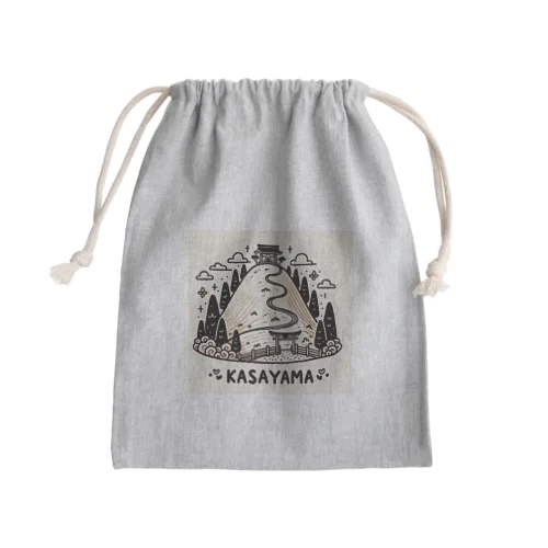 埼玉の山にのぼり隊！ Mini Drawstring Bag