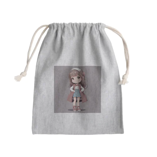 ふんふんちゃんです|•'-'•)و✧ Mini Drawstring Bag